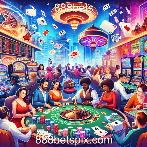 A Diversão Infinita dos Jogos Diversos no 888bets